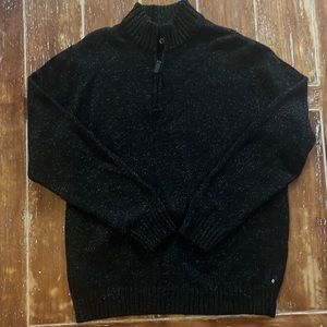 Lg Men’s Chaps Quarter Zip Men’s Sweater